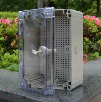 透明蓋300*200*160mm塑料防水接線箱 專業(yè)配電解決方案